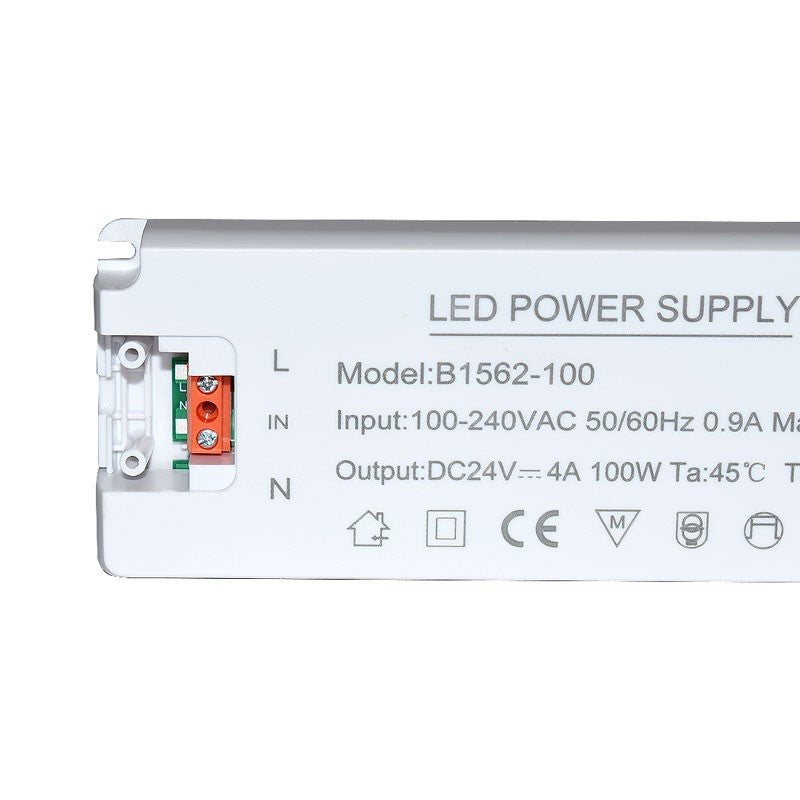 Alimentation LED 24V - 100W - IP20 extra plate