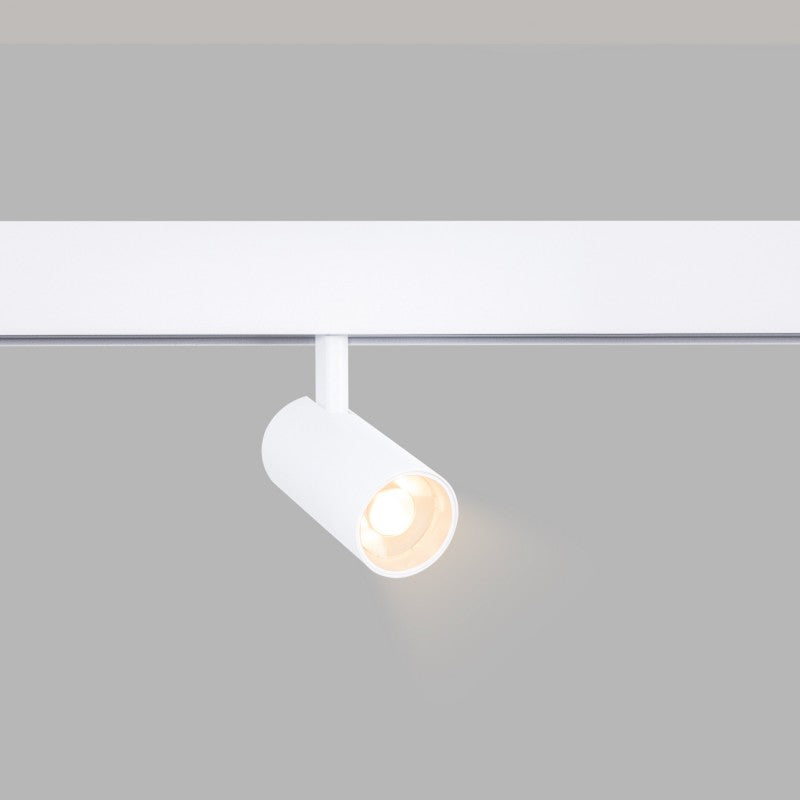 Foco LED CCT sobre carril magnético 48 V - 12 W - Mi Light - Blanco