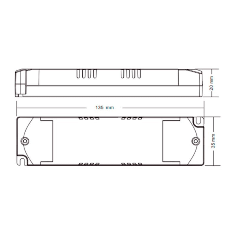 Driver DALI dimmable DT8 CCT 220-240V - Sortie 6-42V DC - 100-700mA - 15W