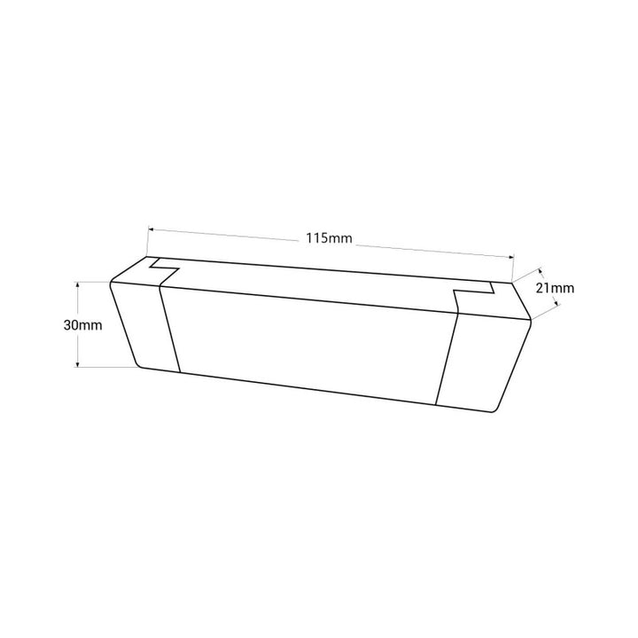 Driver dimmable TRIAC 12-24V DC - 300mA - 6W