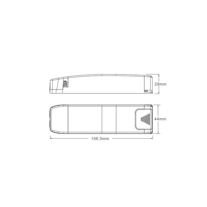 Controlador LED regulable TRIAC 43-60 V CC 500 mA 30 W