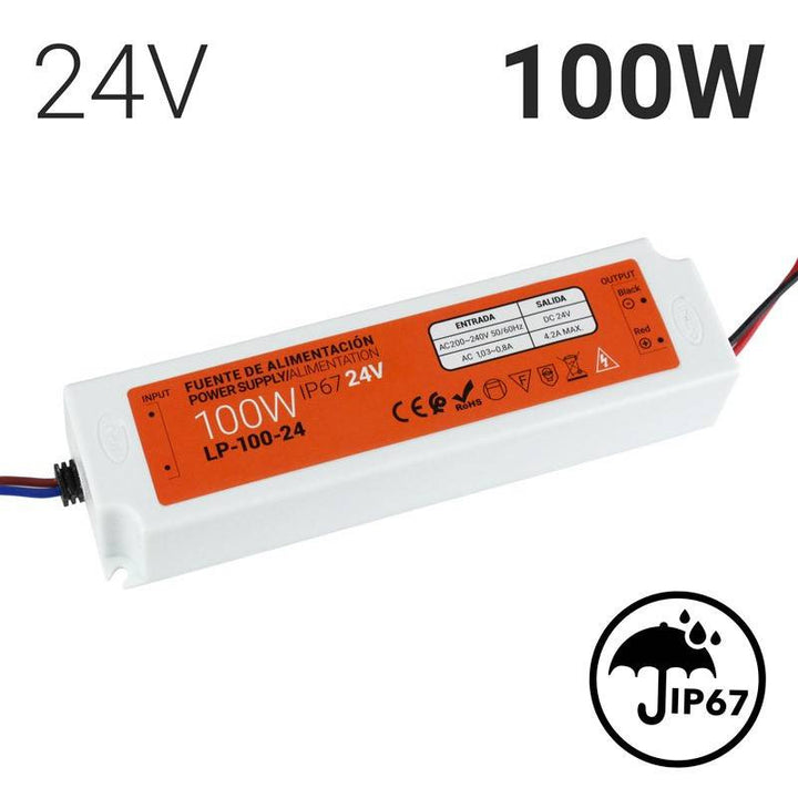 Alimentation étanche compacte 24V 100W IP67