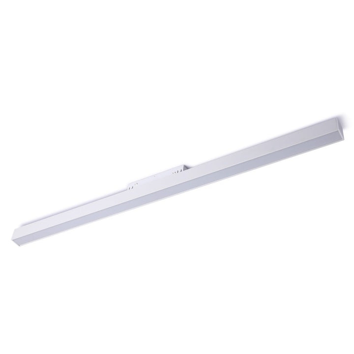 Spot LED linéaire opale sur rail magnétique 48V - 20W - Blanc