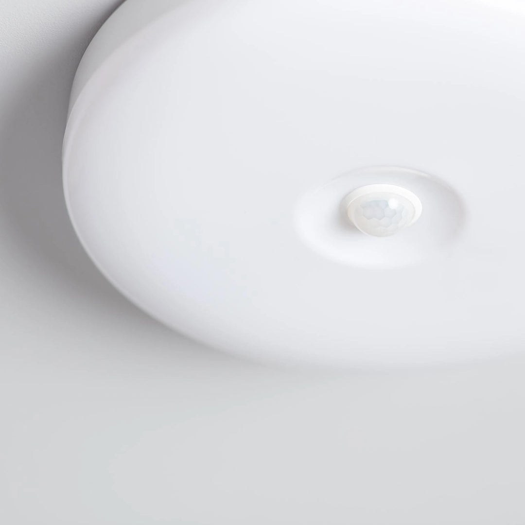 Plafonnier LED 12W Ø216 mm No Flicker avec Détecteur de Présence PIR et Crépusculaire