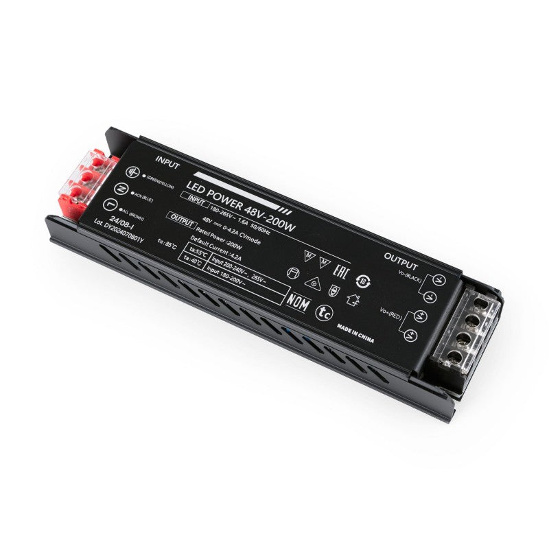 Alimentation 200W 48V - 4.1A - Haute efficacité - IP20