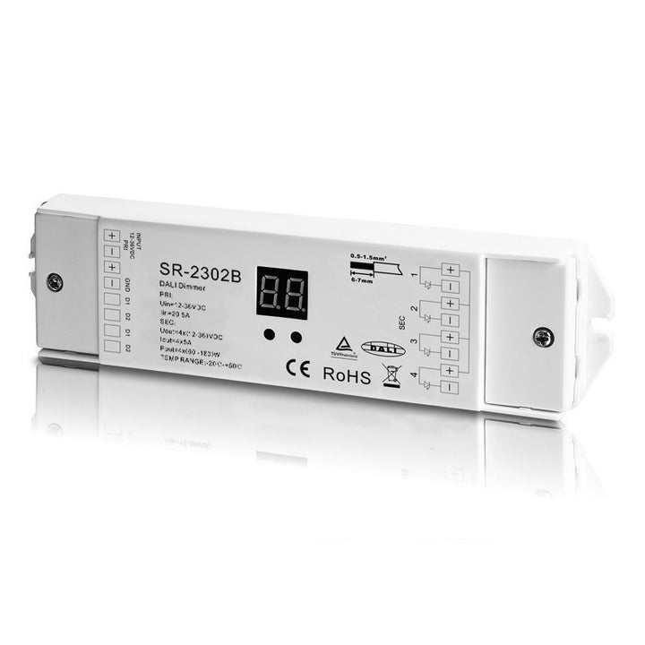 Régulateur Dimmer Dali DC 12-36V 5A/canal (4 canaux en 1)