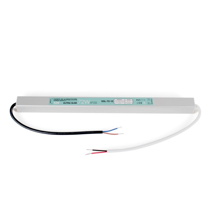 Alimentation LED extra plate 12V - 72W - IP20