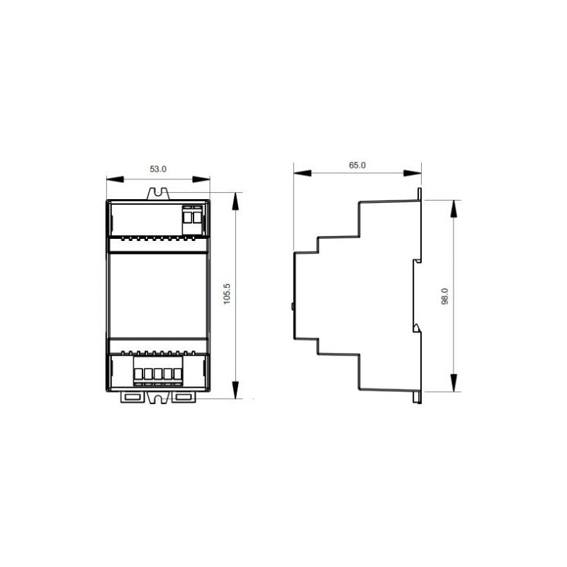 Fuente de alimentación DALI 100-240 V CA / 16 V CC 250 mA