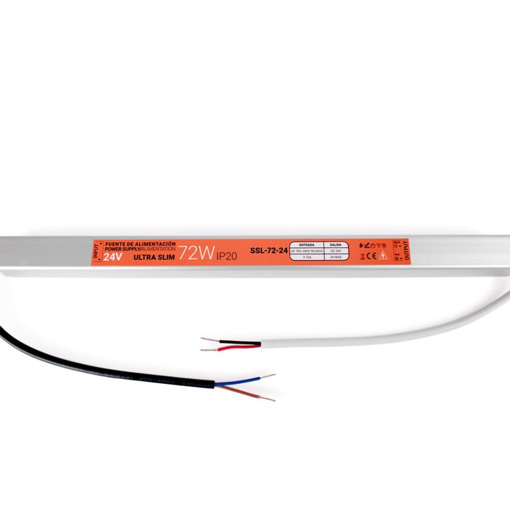 Alimentation LED extra plate 24V - 72W - IP20