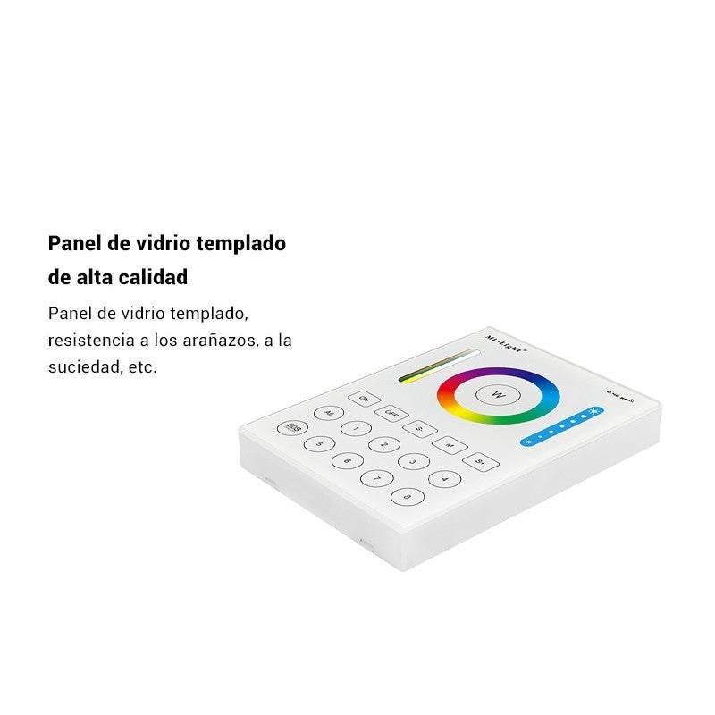 Control remoto de pared RGB+CCT de 8 zonas | Mi luz