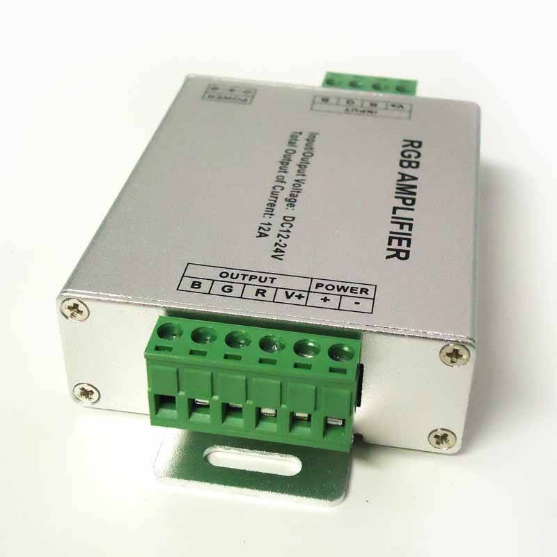 Amplificateur de signal RGB 12-24V - 12 Ampères