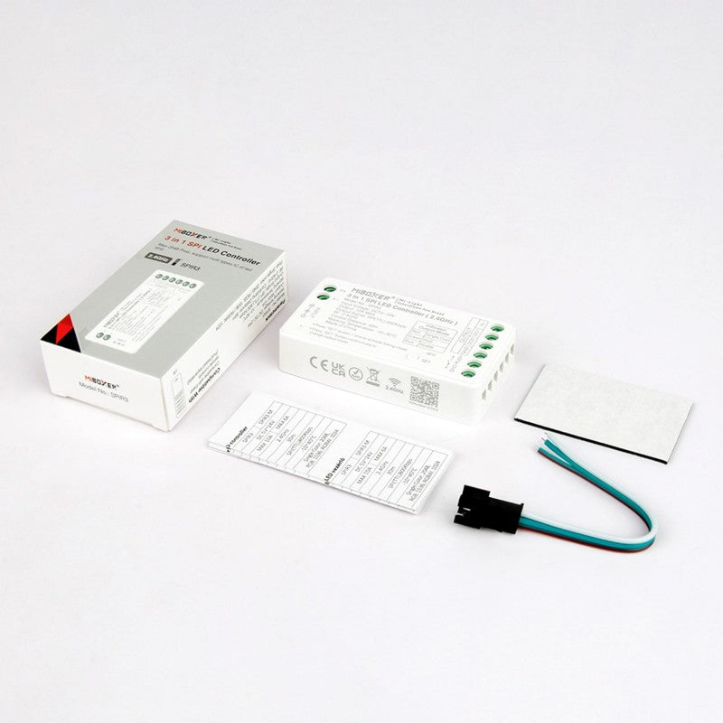 Controlador de tira LED SPI/IC - Monocromo - RGB - RGBW - 5/24 V CC - 2,4 GHz - Mi Boxer