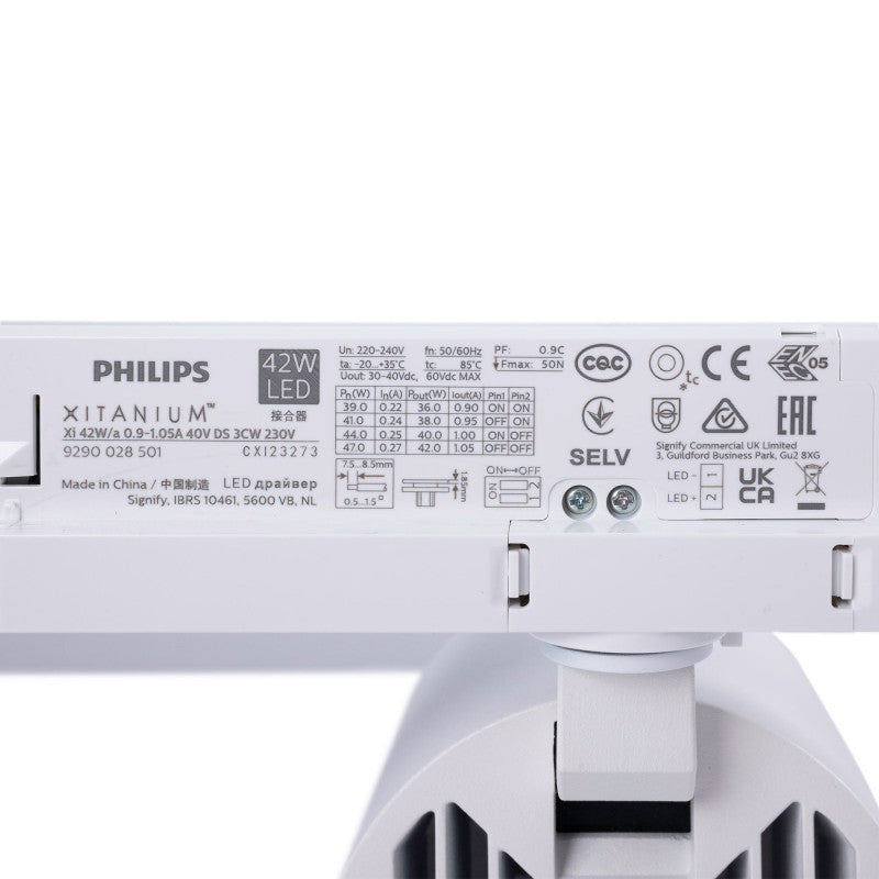 Spot LED 40W pour rail triphasé - Poissons et fruits de mer - Driver Philips Xitanium