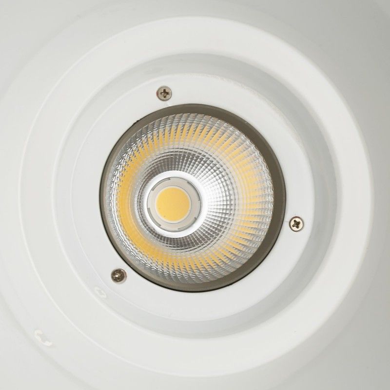 Suspension LED à usage commercial 36W - 4300K - IRC95 - Driver KeGu - Blanc