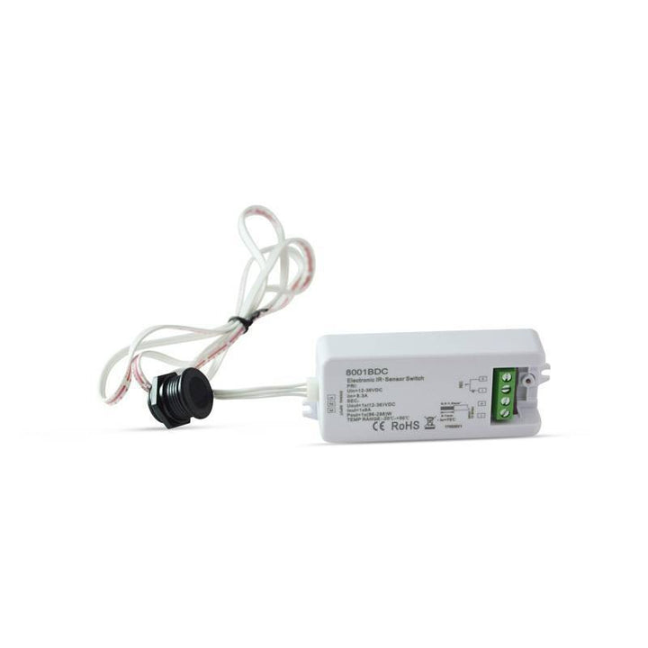 Interruptor IR con detector de movimiento 12-36V IP20