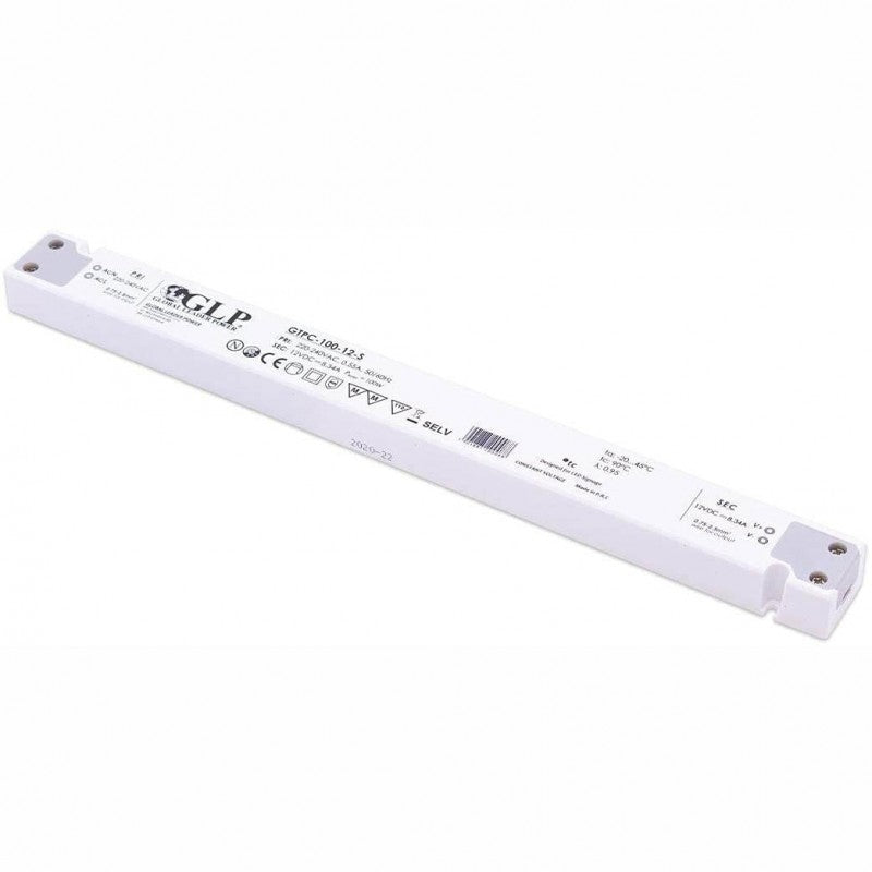 Alimentation LED extra plate 100W 12V - GPL