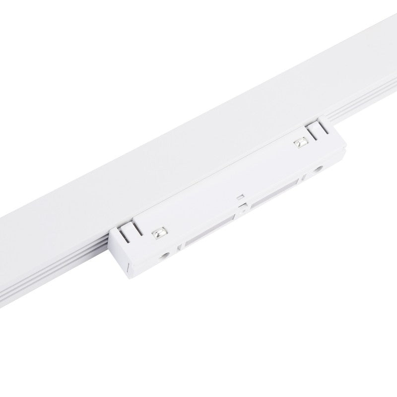 Spot LED linéaire opale sur rail magnétique 48V - 20W - Blanc