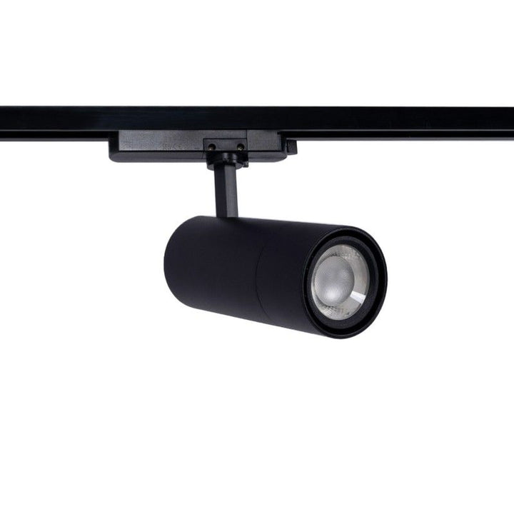 Spot LED sur rail monophasé CCT 25W - COB - Ouverture réglable 24-60º