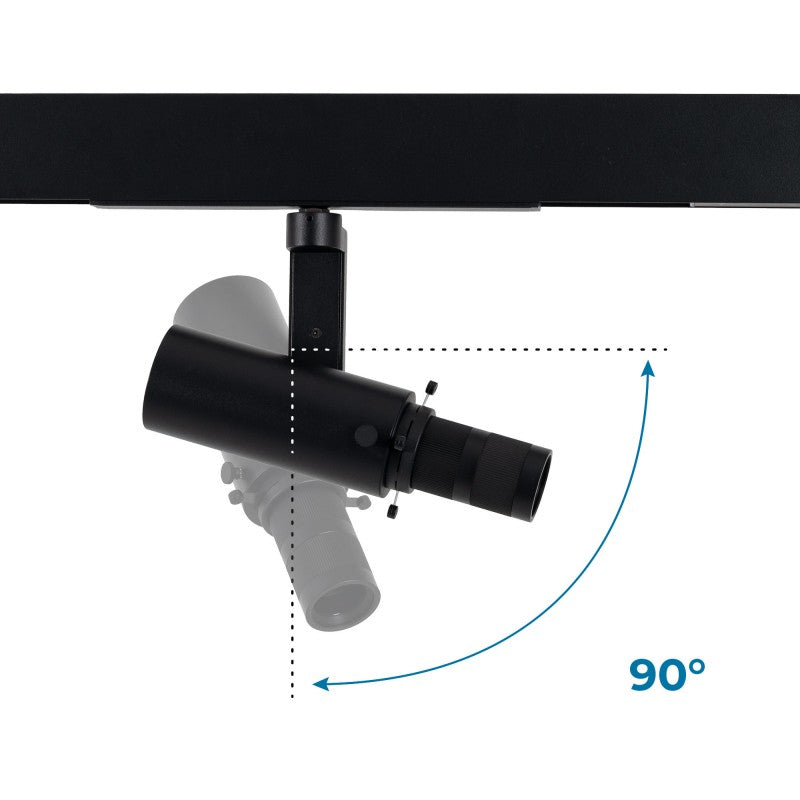 Foco orientable para carril magnético 48V - 20W - 20º-35º.