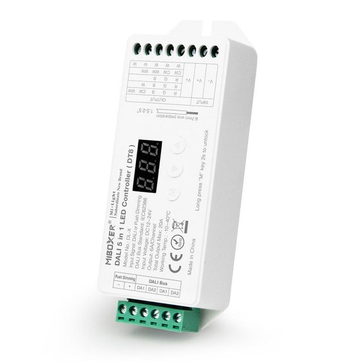 Controlador LED DALI (DT8) 5 en 1 - 12-24 V CC