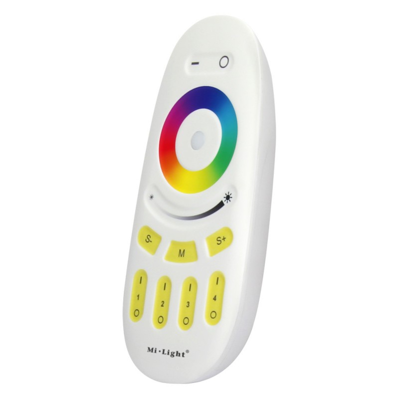 Mando a distancia LED RGBW - 4 zonas - BLANCO - FUT096 - Mi-Light