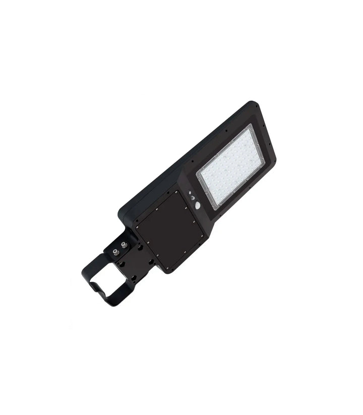 Luminaire solaire LED 25W 3000Lm avec capteur de mouvement et crépusculaire