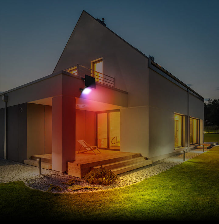 Projecteur mural solaire LED 30W