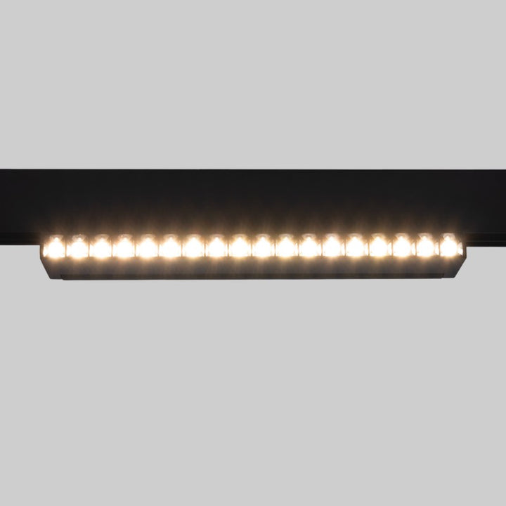 Spot LED CCT linéaire orientable sur rail magnétique 48V - 18W - Gradation DALI - UGR18