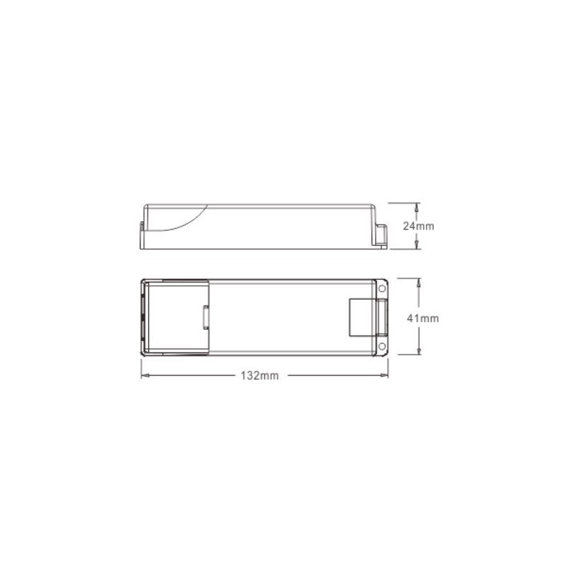 Driver LED dimmable TRIAC 25-42V-DC 250ma 10,5W