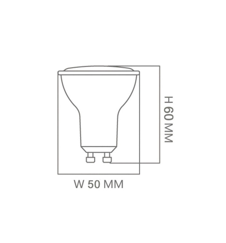 Bombilla LED GU10 6W OSRAM CHIP DURIS E 2835